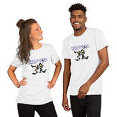 Front view of Haunted Mansion Unisex Staple T-Shirt